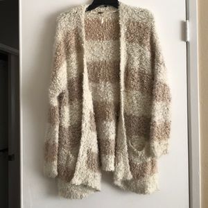 Chunky striped sweater